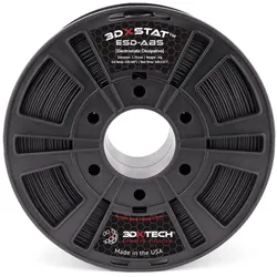3D Xtech ABS2010750BK0 3DXSTAT Conductive ESD Filament ABS 1.75 mm 750 g Schwar (ABS, 750 g, 1.75 mm), Filament, Schwarz