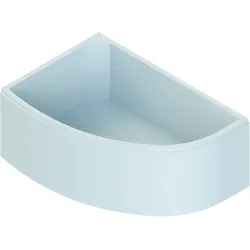 Schedel Hoesch Parana Wannenträger SW14305 150x100cm, links, bündig, Höhe 57cm