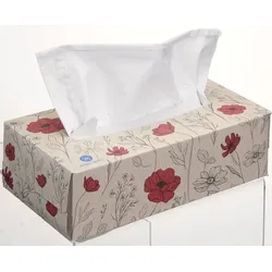 oecolife Taschentücherbox, weiß 3-lagig
