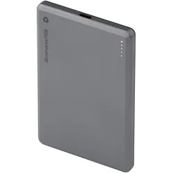 dbramante1928 re-charge-Pwr Bank 5K Wireless v2-Grey (5000 mAh, 20 W), Powerbank, Grau