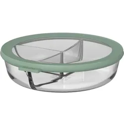 Mepal glas bento bowl cirqula rund - nordic sage