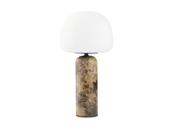 Northern Lampe de bureau Kin 40 cm Brown marble
