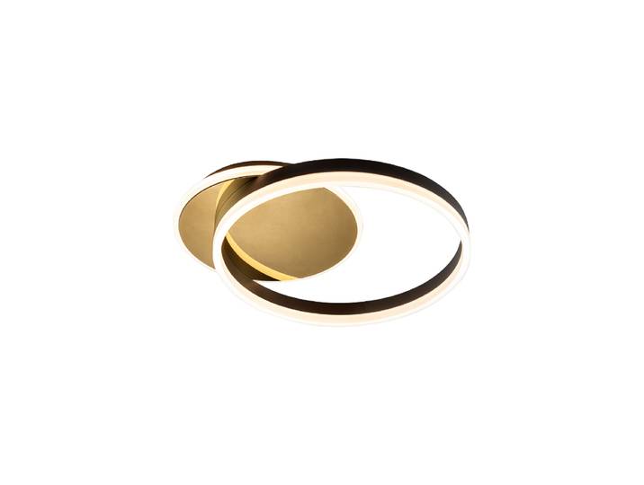 LED Design Decken- & Wandlampe „Oriel“ Gold, Schwarz Schuller