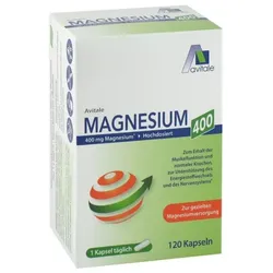 MAGNESIUM 400 mg Kapseln 120 St