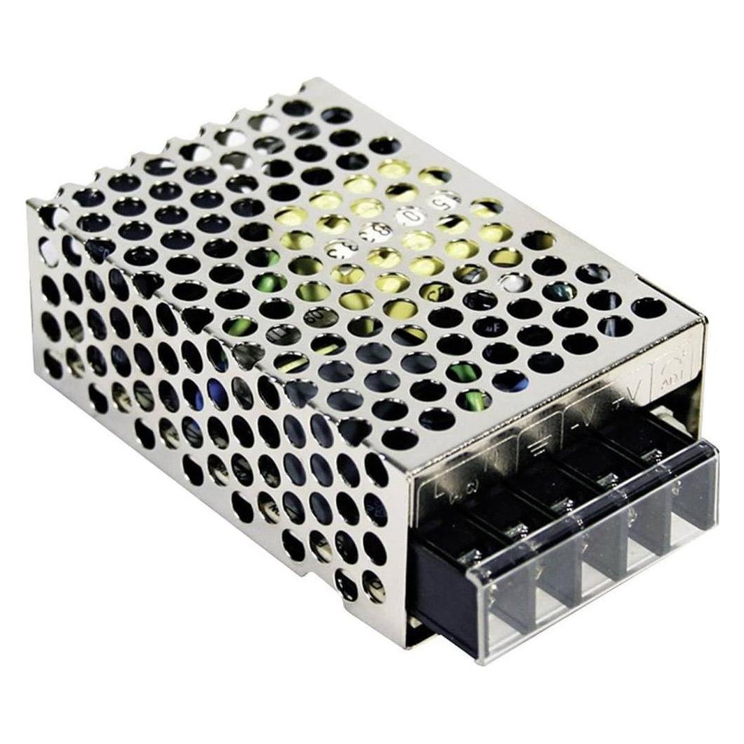 MeanWell INDUSTRIE-SCHALTNETZTEIL - 1 AUSGANG - 25 W - 24 V - CLOSED FRAME (GESCHLOSSENE BAUFORM) (RS-25-24)