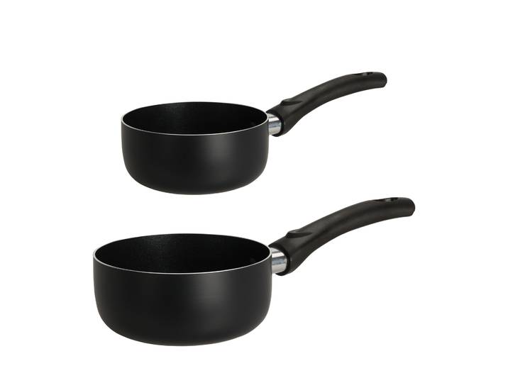 Pfannen Set 2-teilig schwarz