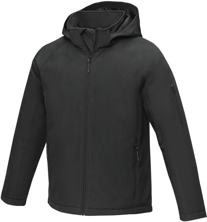 Veste softshell matelassée personnalisable pour homme Notus noir XL