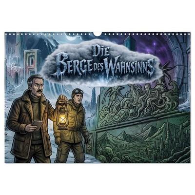 Die Berge des Wahnsinns (Wandkalender 2027 DIN A3 quer), CALVENDO Monatskalender