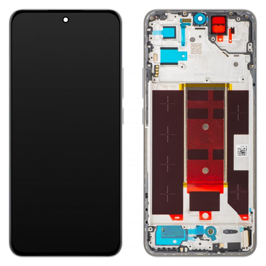 OPPO Display Unit für Reno12 Pro, Nebula Silver (Display, Oppo Reno12 Pro) (621029000217)