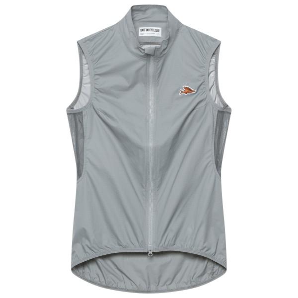 CAFÉ DU CYCLISTE - Women's Edith Gilet - Velogilet Gr S grau