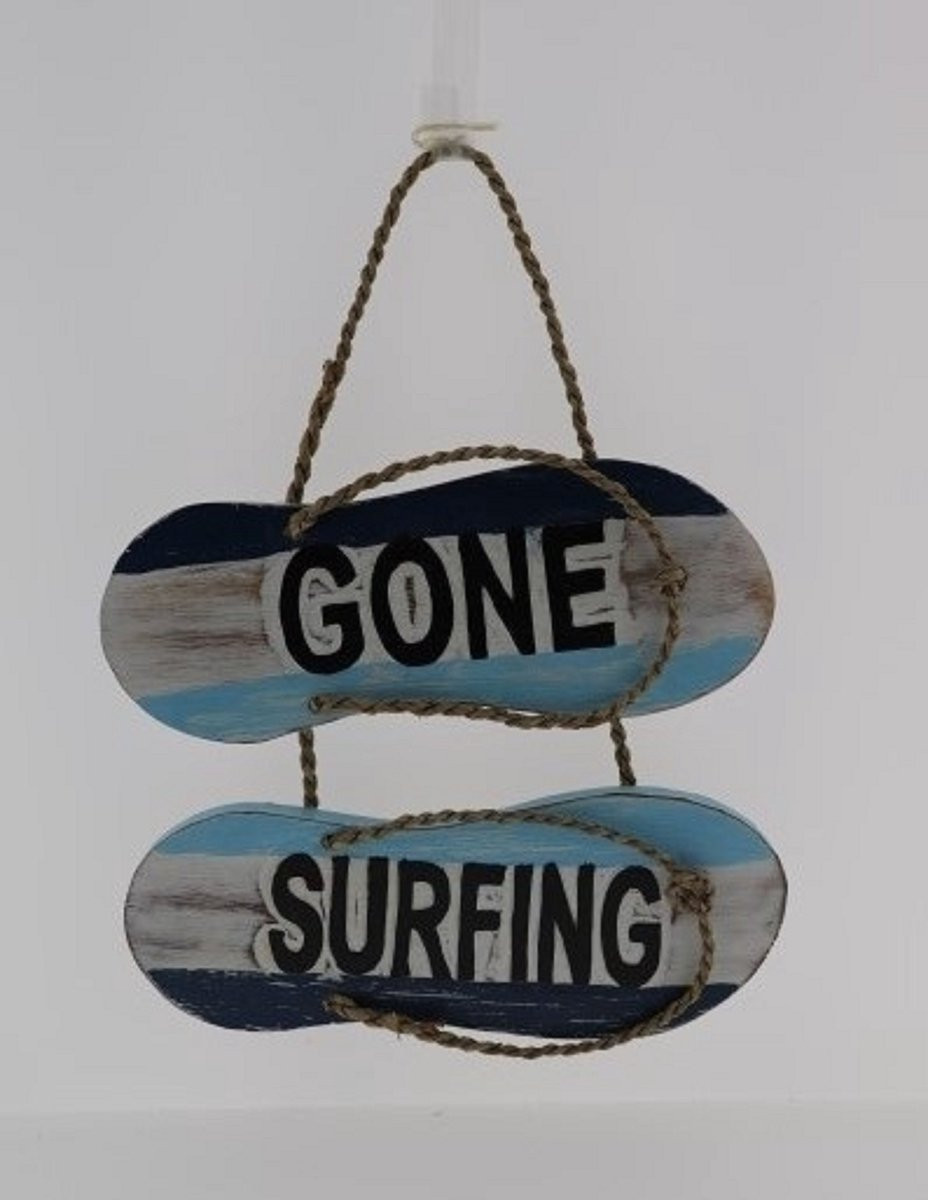 Joni's Flip Flop duo Gone Surfing voor volwassenen B/D: 26 x 22 cm