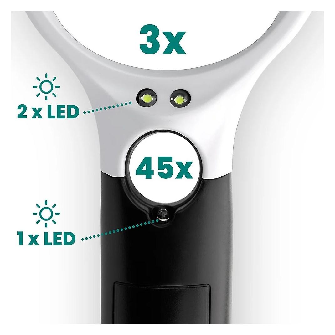 Everactive LED-beleuchtete Lupe MG-01 (HGP101073)