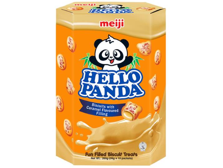 Hello Panda Koekjes met karamelvulling XL 260 g