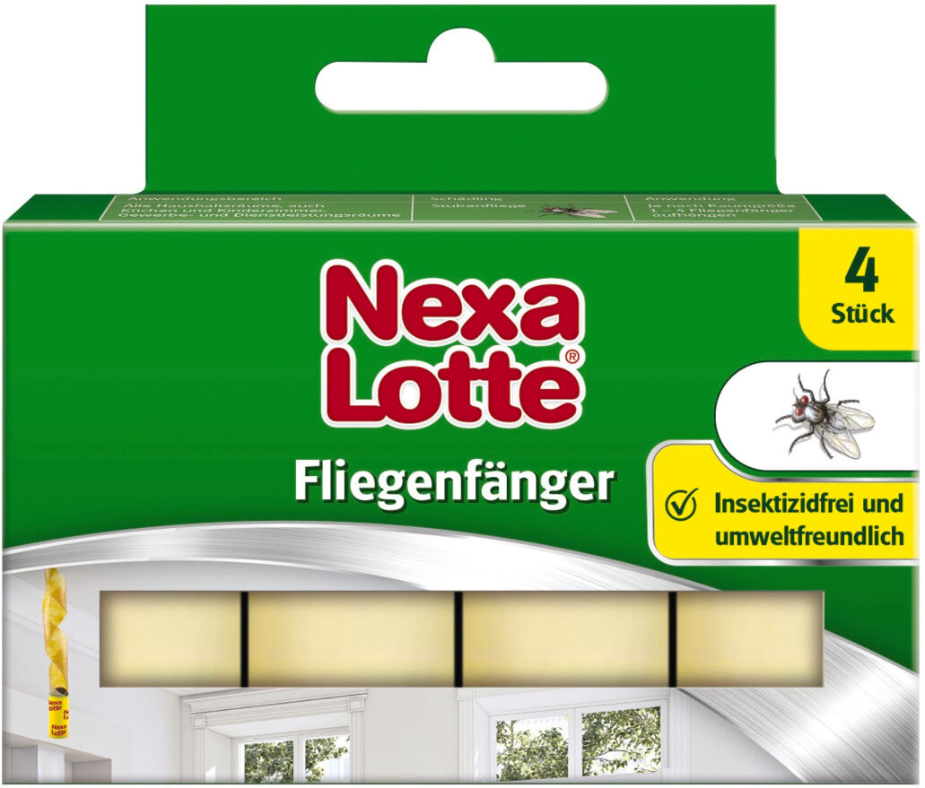 Nexa Lotte Fliegenfänger 4 Stück