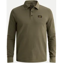 Long sleeve polo American Classic Grün XXL