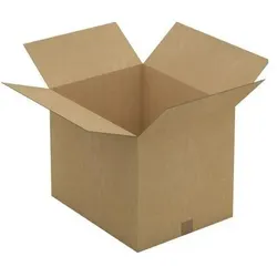 Rajapack, Versandkarton + Versandbox, Raja Versandkarton 1-wellig Pappe 400 (B) x 400 (T) x 500 (H) mm Braun (20 Stk.)