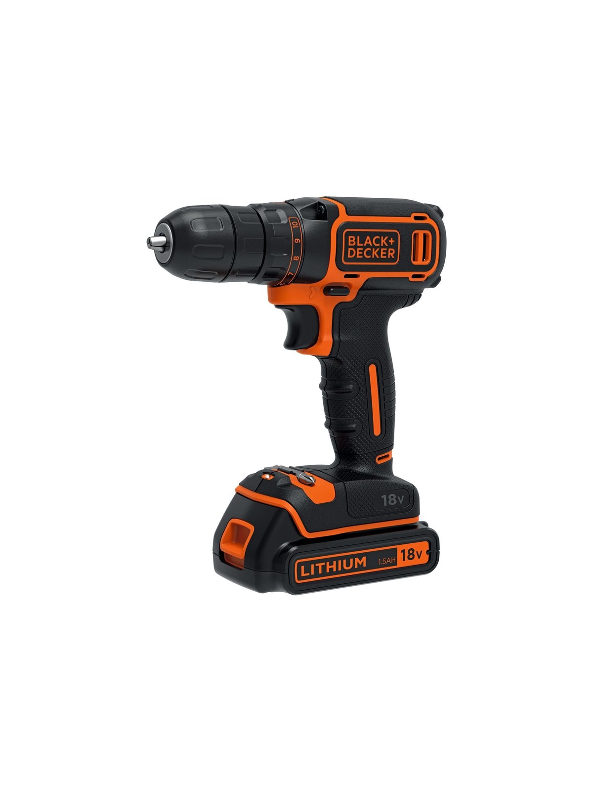 Black & Decker BLACK+DECKER BDCDC18-QW drill/driver - cordless included charger
