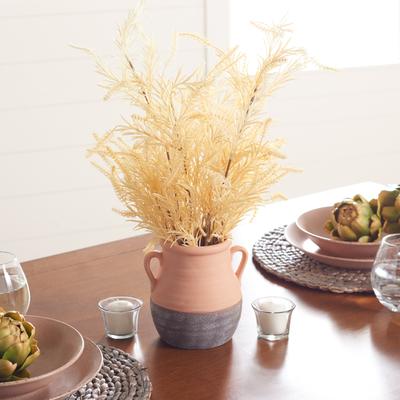"SAFAVIEH 20.1-Inch Faux Plant, Light Yellow, Traditional Home Decor - 12"" W x 12"" D x 20"" H"