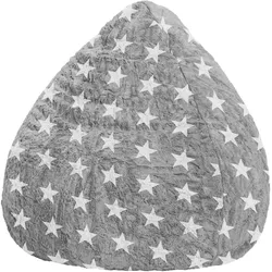 Sitzsack FLUFFY STARS L (DH 70x90 cm) - DH 70x90 cm