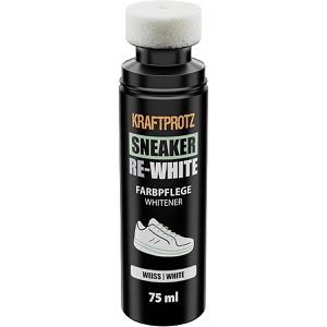 Kraftprotz Schuhcreme Sneaker Re-White, für weiße Sneaker aus Glattleder & Textil, 75ml