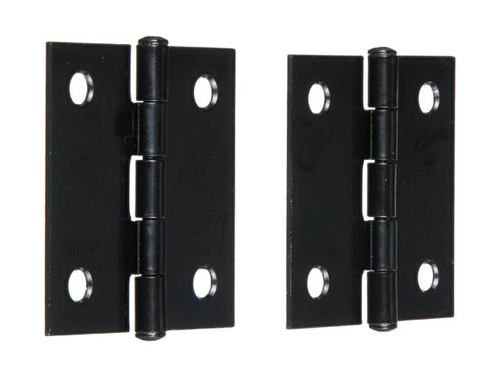 Hettich Scharnier Edged Hinge Stahl Schwarz 40 mm