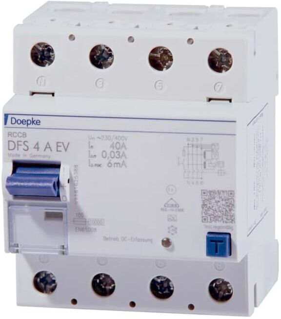 Doepke Interrupteur différentiel FI DFS4 040-4/0,03-A EV (09134818)