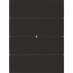 Berker Tastsensor 4-fach Glas schwarz 75164592