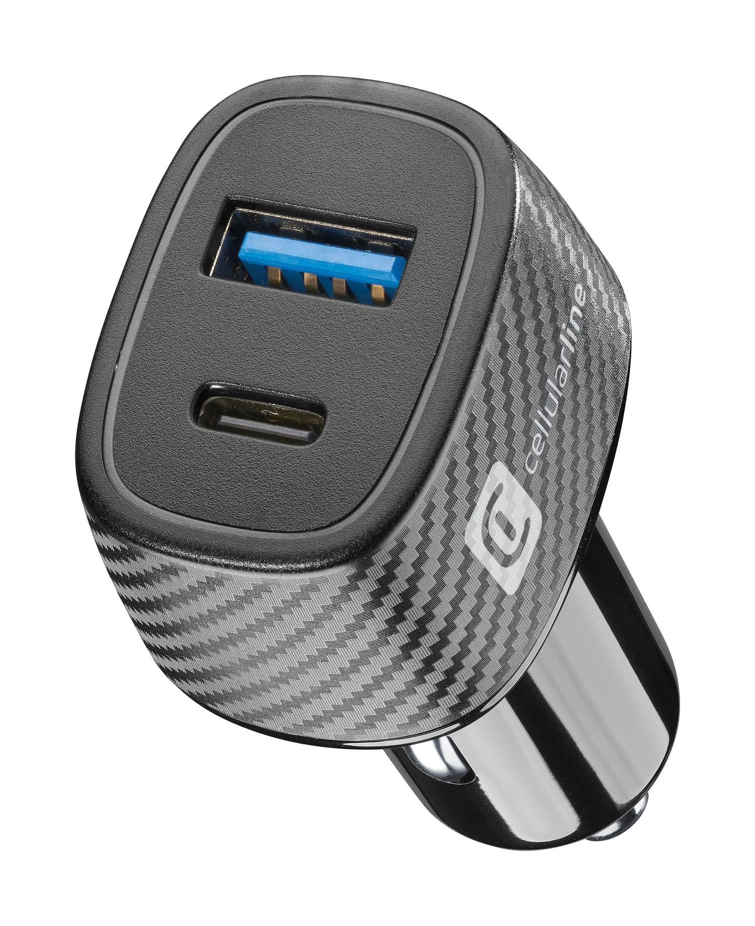 Cellular Line Car Multipower Ultra - iPhone, Samsung, Xiaomi, Oppo and other Smartphones and Tablets CBRUSB2PD48WK