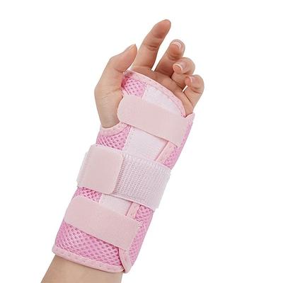 Handgelenkbandage mit festem Riemen, abnehmbarer Aluminiumplatte und einstellbarer Kompression für Sporttraining zur Vorbeugung von Verstauchungen.