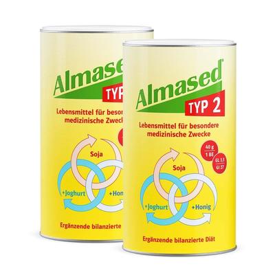 2x Almased Typ 2 Pulver 2x500 g