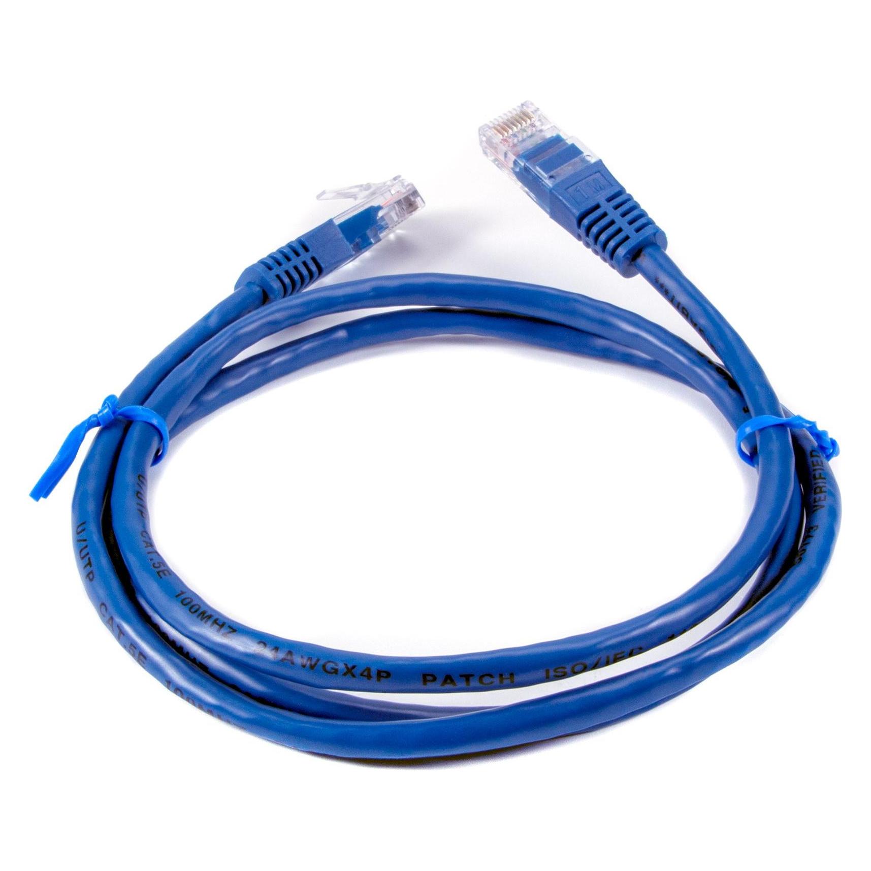 EFB Elektronik EFB-Elektronik Patch Cable Cat5e 1m blue K8094.1 (CAT5e, 1 m) (K8094.1)