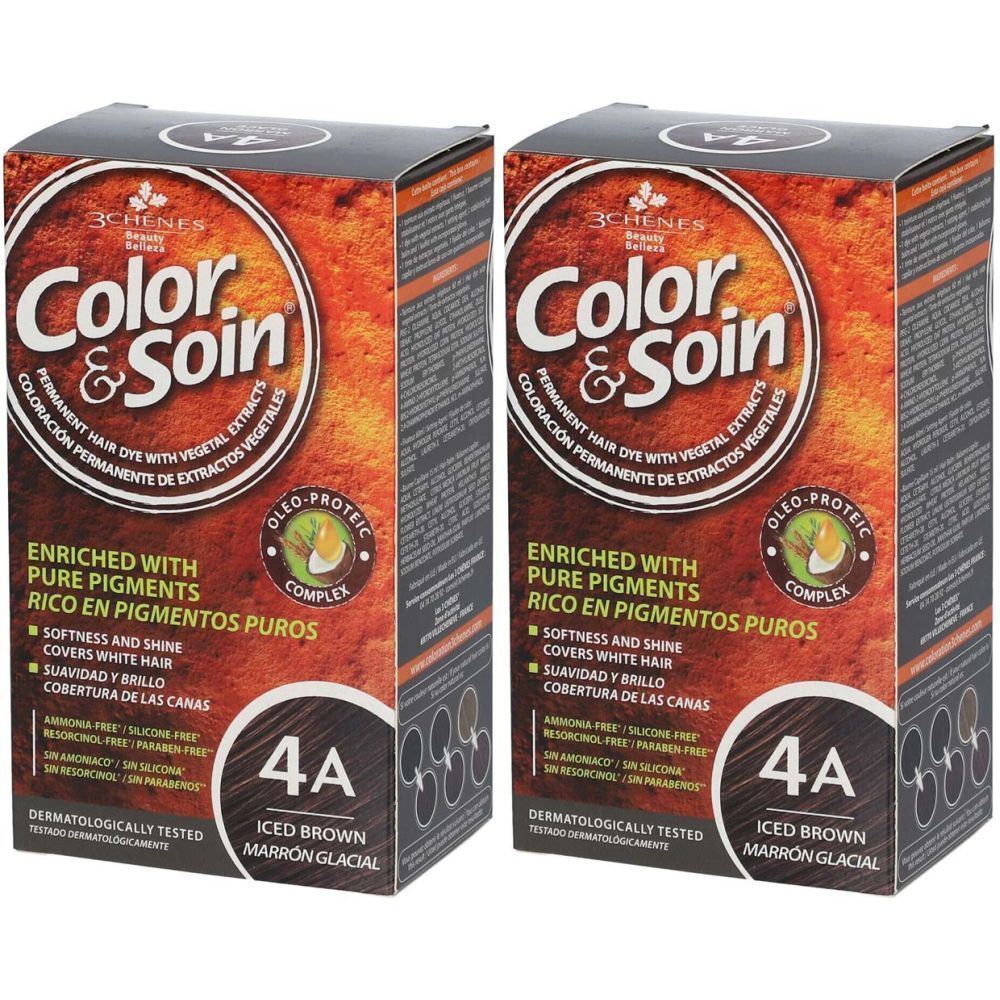 3 Chenes Color/Soin Marron Glac 4A Doublepack 2x135 ml Lotion