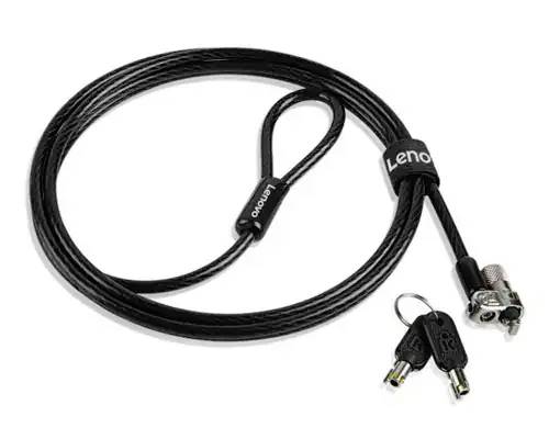 Lenovo Laptop Schloss superstarker T-Bar-Schließkopf zum Schutz gegen Manipulation Kensington MicroSaver DS 2.0 Cable Lock