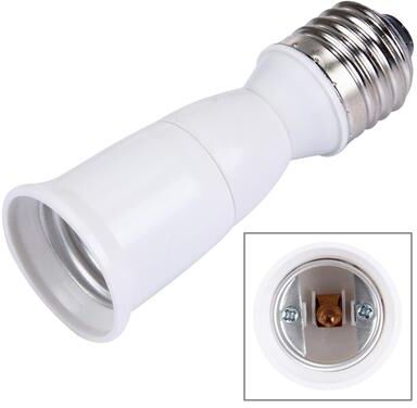 United E27 Bulb Extender Socket Adapter For Safer Lamp Extension E27 Bulb Extender Socket Adapter For Safer Lamp Extension