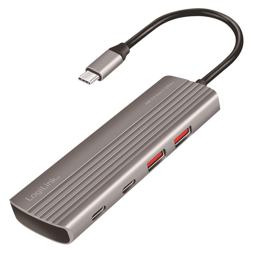 LogiLink UA0414 (USB-C, 7 Ports) (UA0414)