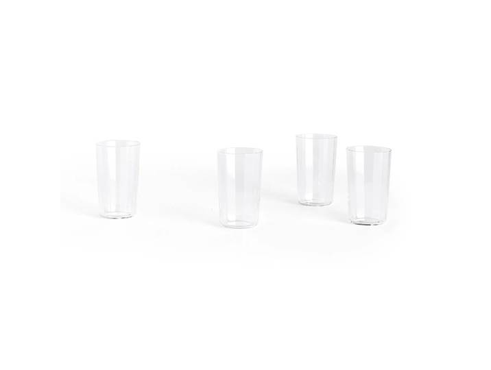HAY Verre Angle Lot de 4 Medium 10 cm