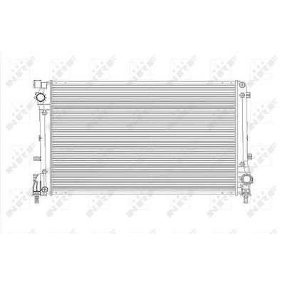 Nrf Kühler, Motorkühlung [Hersteller-Nr. 53835] für Abarth