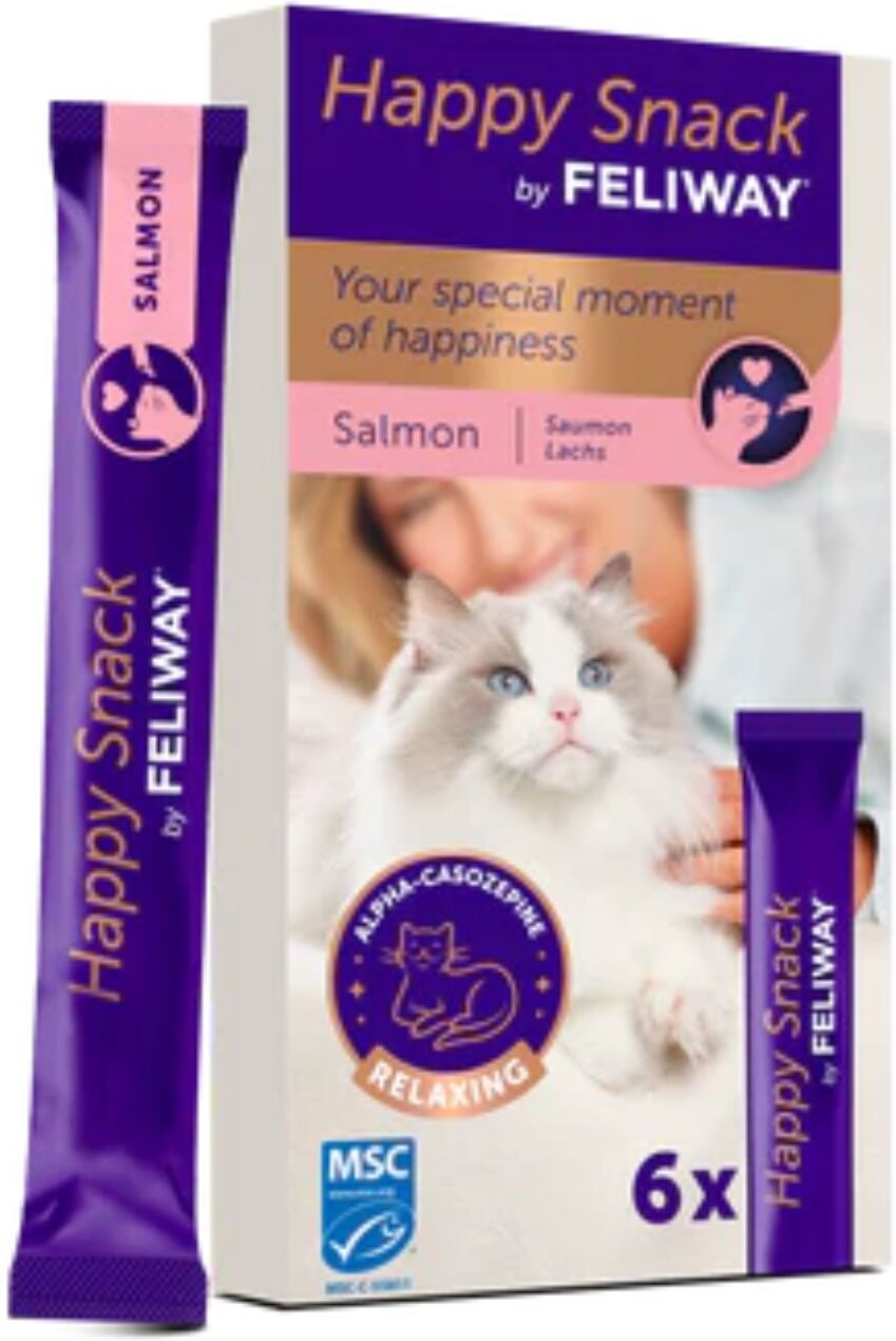Feliway ® Happy Snack per Gatti al Salmone 15 g