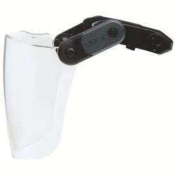 uvex pronamic 9916000 Schutzvisier inkl. UV-Schutz, mit Antibeschlag-Schutz, mit Antikratz-Schutz Schwarz EN 166:2001, EN 170:2002