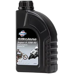 10W-40 Fuchs Silkolene Super 4 Motorrad Motoröl 1 Liter