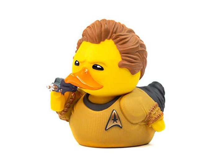 TUBBZ Verpakte Editie: Star Trek - James T. Kirk Cosplayende Rubberen Eend Vinylfiguur