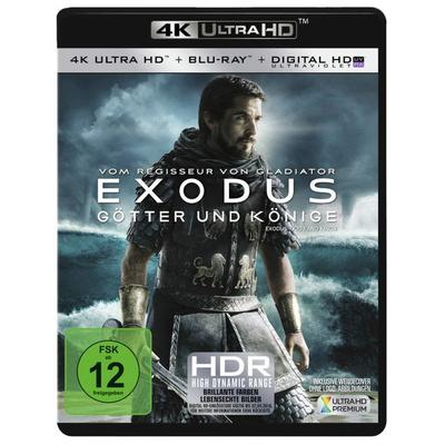 EXODUS - Götter und Könige (4K Ultra HD) (+ Blu-ray), Blu-ray 4K