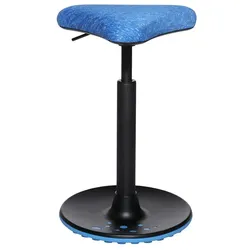 Sitness Stehhocker Up Stoff Blau