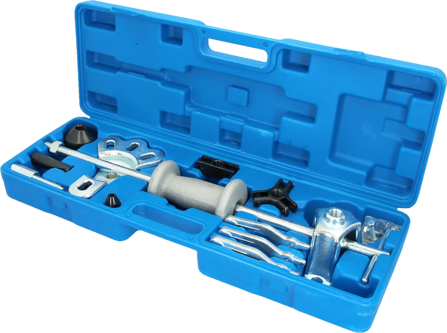 Brilliant Tools Montagewerkzeugsatz, Radnabe/radlager Radnaben-Abzieher Mit Gleithammer, Geschmiedet, 12-Tlg. Bt671350