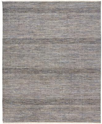 Feizy Rugs Feizy Janson Hand Knotted Stripes Transitional Area Rug