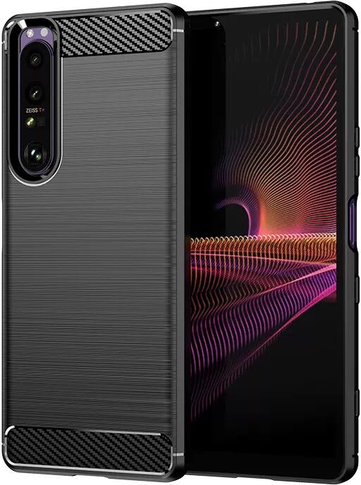 INF Coque de téléphone de protection en TPU pour Sony Xperia Pro-I - Noir