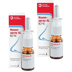 Nasenspray AL 0,1% Doppelpack 2X15 ml Lösung