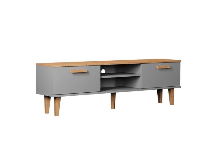 Meuble TV 160 cm Denver - Gris