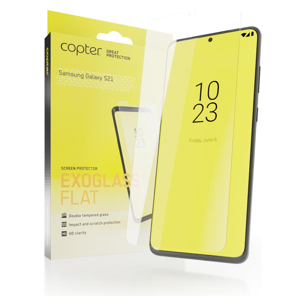 Copter Samsung Galaxy S21 5G Exoglass Screen Protector (Samsung Galaxy S21) (7754EG)
