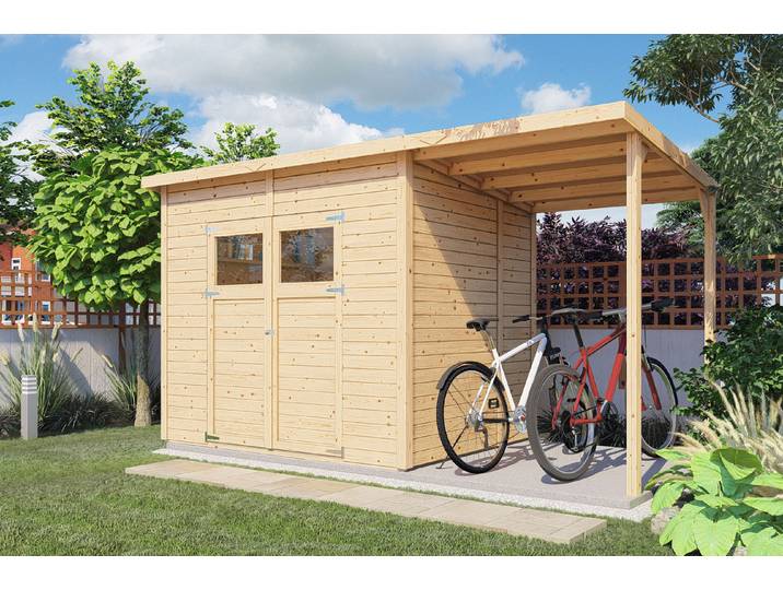 Bertilo Amrum 3 Plus Gartenhaus 2 × 4 m